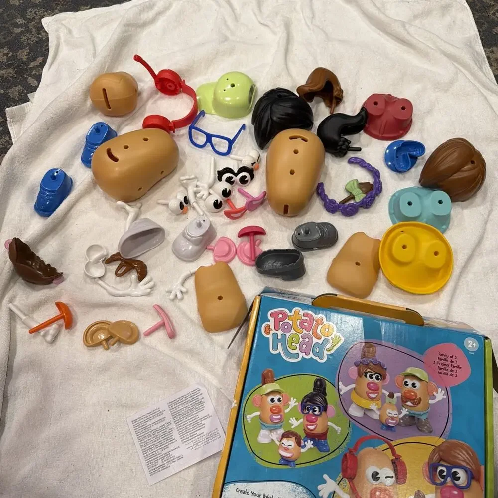 Hasbro Mr Potato Head Create Your Potato Head Family 45 Pieces, 2021 Model